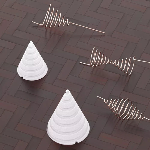 2 Accesorios De Bobina Fibonacci Para Horticultura