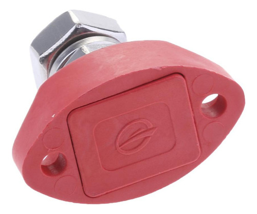 Bloque De Conexiones Poste De Potencia Negro 8mm Rojo