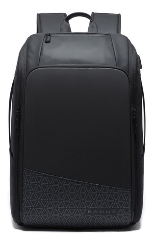 Mochila Bange-22005 Premium Impermeable Laptop Viaje Escolar Usb Color Negro