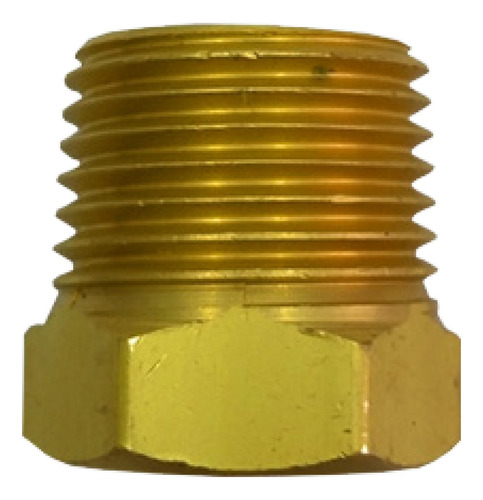 Bucha De Redução Rosca 1/2 Npt X 3/8 Sae