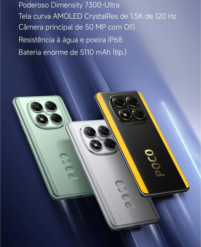 Xiaomi Poco X7 Dual Sim 5g 256gb/8gb Ram Desbloqueado Prateado