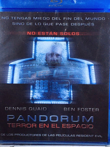Pandorum: Terror En El Espacio / Blu Ray /dennis Quaid /2009