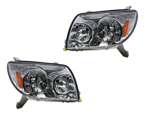 Par De Faros Depo Toyota 4runner 2003 2004 2005