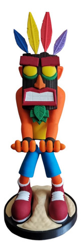 Combo Soportes Para Control O Celular Crash Bandicoot
