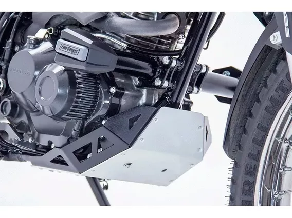 Cubre Carter Motor Aluminio Honda Xr 190 L - Fire Parts