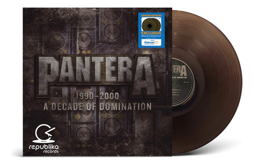 Pantera - 1990-2000 A Decade Of Domination - Lp Doble Color