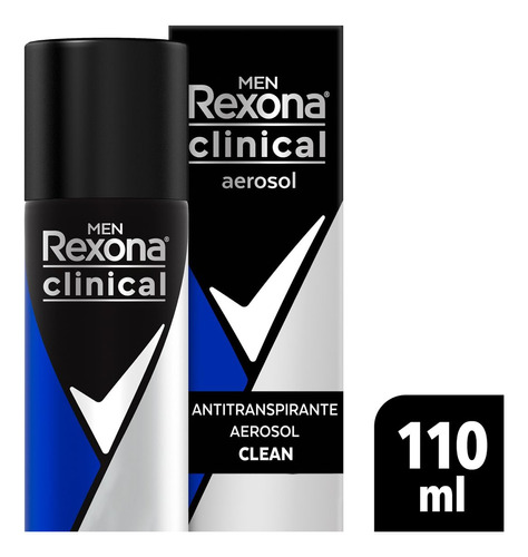 Rexona Clinical Hombre Antitranspirante En Aerosol  110 ml