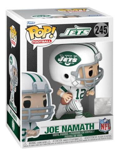 ¡funko Pop! Leyendas De La Nfl: Joe Namath De Los Jets -