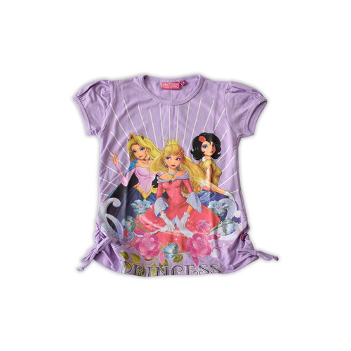 Camisa Princess Niña Talla 4 Color Morado