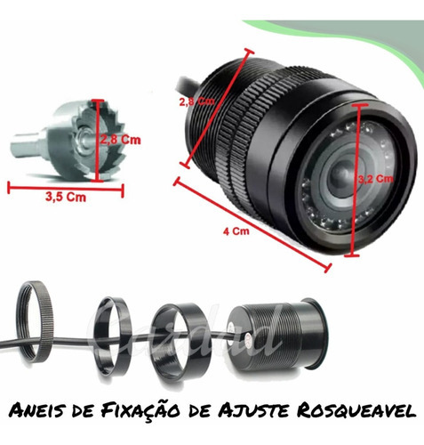 Cámara infrarroja Tech Impot Cannon para coche o camioneta