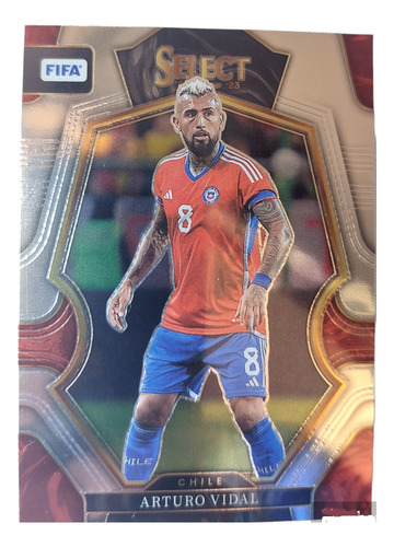 Carta Arturo Vidal - Chile Select Mezzanine 2022/23 Panini