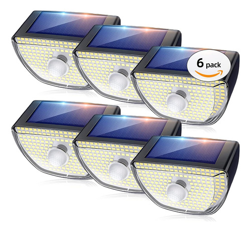 200 Luces Led Solares Ip65 Con Sensor Y 3 Modos De Iluminaci
