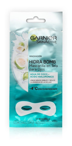 Máscara Garnier® Ojos Skin Active Hydra Bomb Coconut