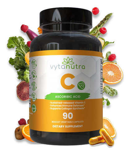 Vytanutra Vitamina C Con Hierro, 90 Cápsulas