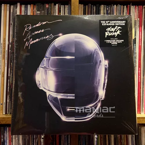 Daft Punk Random Access Memories Aniversario 3 Vinilos