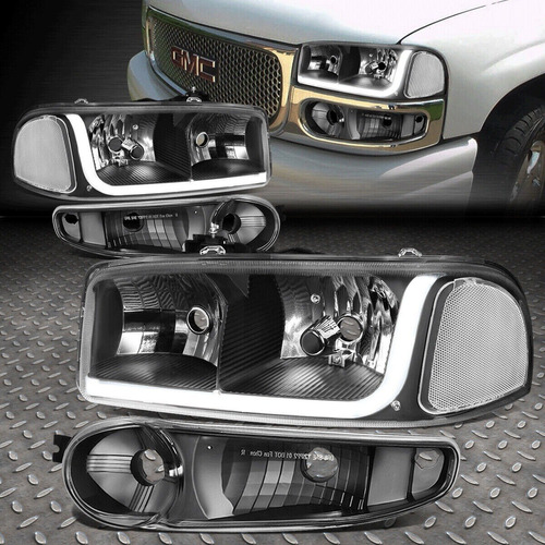 Faros Led Izq.der,01-07 Gmc Sierra/yukon Denali 