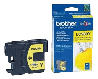 Cartucho Brother Lc-980 Amarillo Original Para Dcp-165c