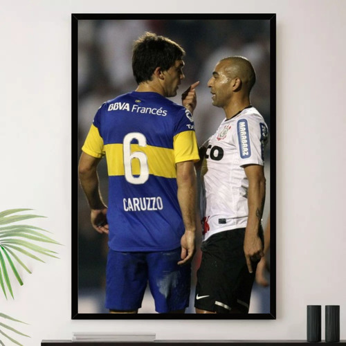 Quadro Sheik Libertadores 2012 Campeão Decorativo A4 23x33cm