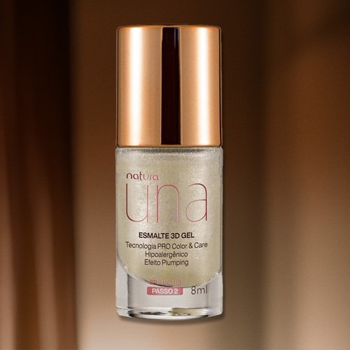 Natura Esmalte De Uñas Una 3d Geel Efecto Plumping 8ml Perla