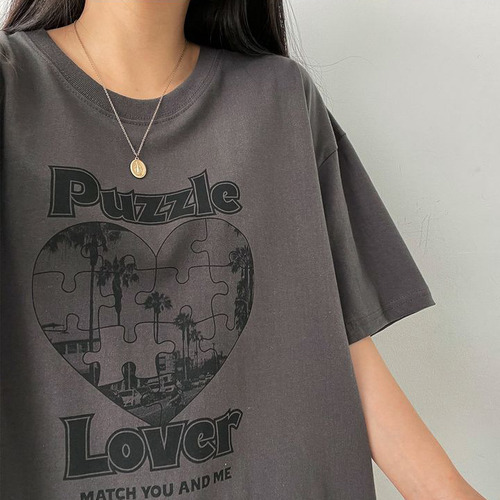 Playera Coreana De Manga Corta De Algodón Para Mujer 2022, N