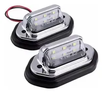 Comprar Par Luz Patente 6 Led Universal Autos Camionetas 12-24volt