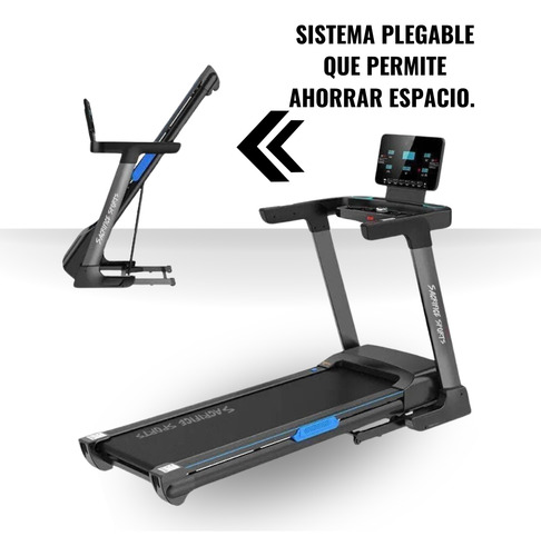 Trotadora Eléctrica M5 Panel Led, 3 Modos De Entrenamiento