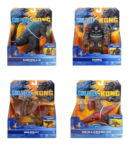 Godzilla Vs Kong Warbat King Kong Playmates Mide 15cm