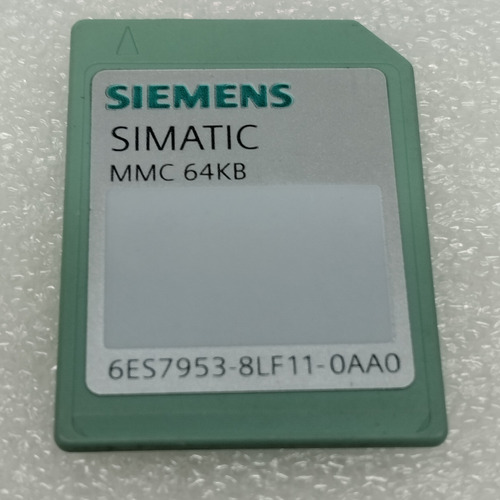 Simatic Siemens 6es7953-8lf11-0aa0  64kb S7-300 Memory Card