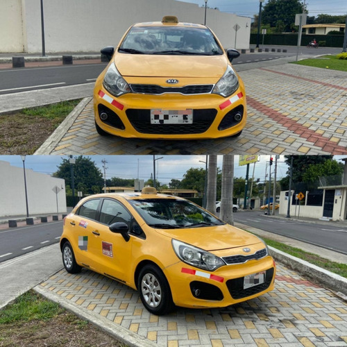 Taxi Kia Rio R Hatchback 2012 Con Puesto