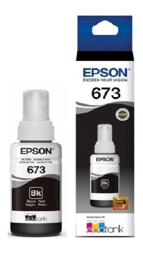 Tinta Original Epson 673 Negro P/l800, L805, L1800