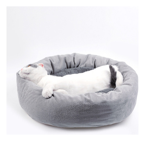 Cama De Felpa Para Mascotas (xl) Para Gatos Y Perros, Cama E