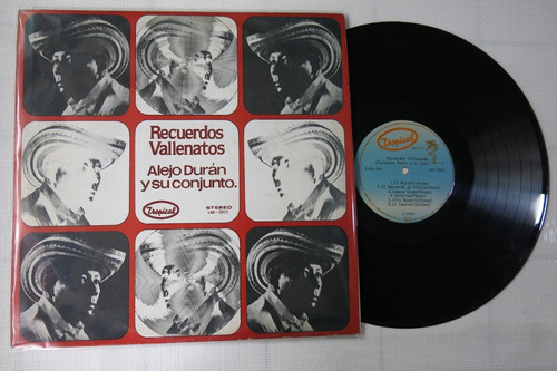 Vinyl Vinilo Lp Acetato Alejo Duran Recuerdos Vallenatos