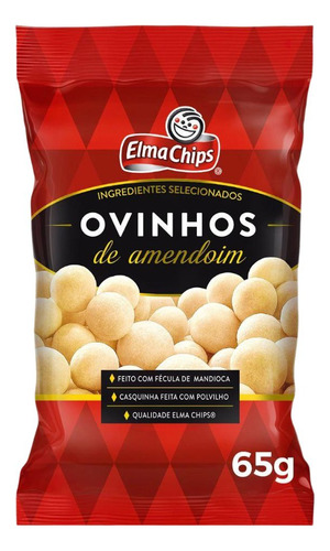 Amendoim Polvilho Ovinhos Elma Chips. Pronto Pra Servir