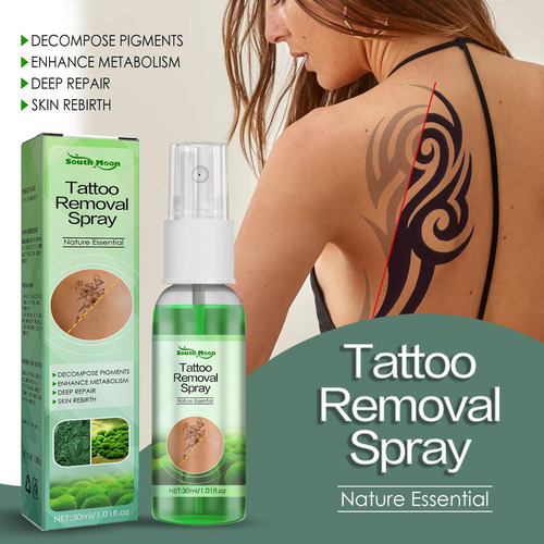 Spray Para Eliminar Tatuajes Sin Dañar La Piel. Tatuajes Seg