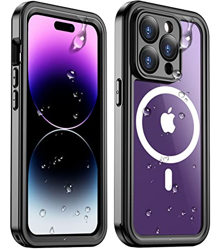 Funda Magnetica Para iPhone 14 Pro Max Waterproof 6.7 Pulgad