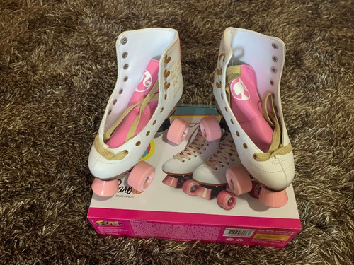 Patins Classico Barbie 60 Anos 4 Rodas 33-34 - Fun Bonellihq