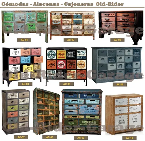 Muebles Industriales Vintage Fábrica Somos Fábrica Ac-13