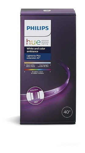 Philips Hue Lightstrip Plus Extensão Fita Led 1m Color