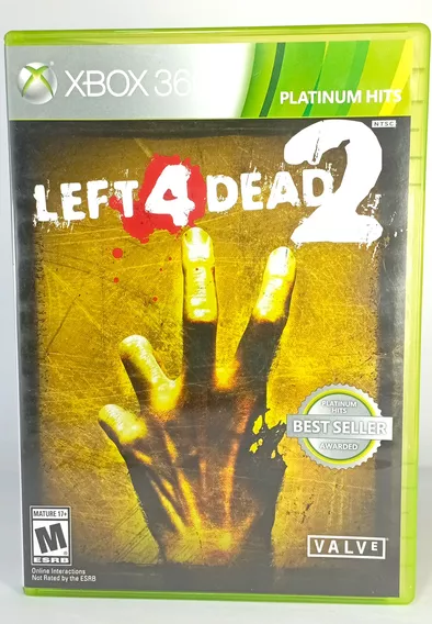 Left 4 Dead 2 Platinum Hits Xbox 360/one
