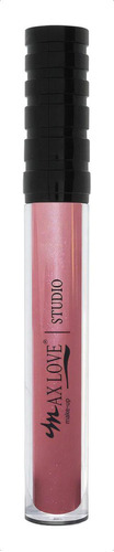 Gloss Lip Volumoso Cor 23 Max Love - Vegano Cor Coral-escuro