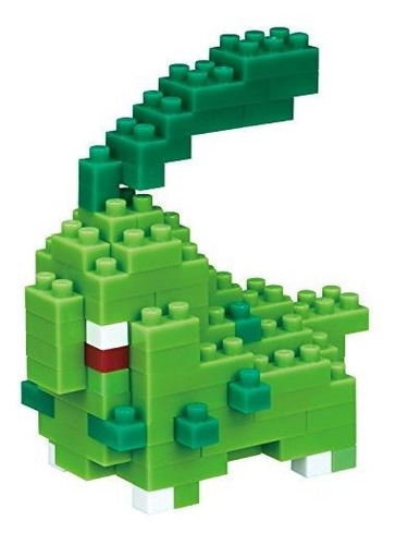 Monstruos De Bolsillo Nanoblock Nbpm_ 030 Chikorita