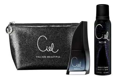 Perfume Mujer Ciel Noir Edp 50ml + Desodorante + Neceser