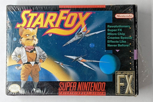 Star Fox Super Nintendo Snes En Caja Rtrmx Vj