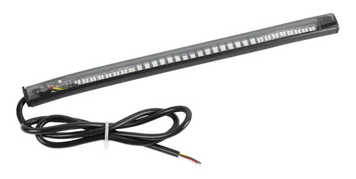 Tira Led Moto Stop/giros/posición Rojo Flexible 48 Led