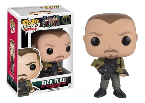 Funko Pop! #99 Rick Flag - Suicide Squad Dc - Los Germanes