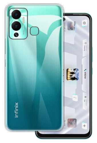 Estuche  Protector Transparente De Infinix Hot 12 Play