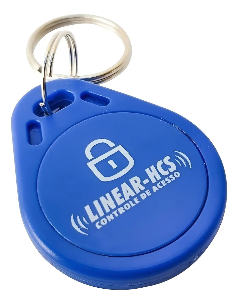 1 Chaveiro Tag Controle Acesso Linear Nice Rfid