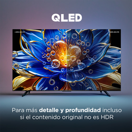 Pantalla 32 2025 Tcl Hd Qled Google Tv 32q2k 300 Nits