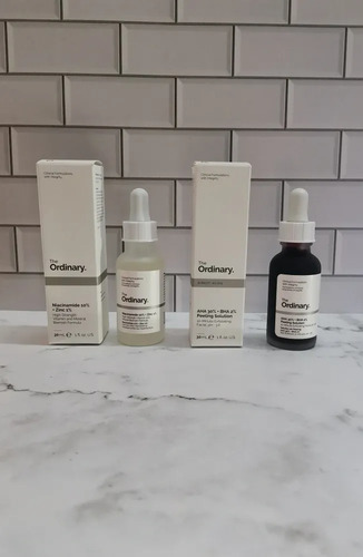 The Ordinary Kit Niacinamida + Peeling Solution