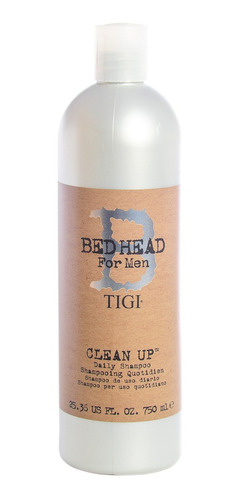 Tigi Bed Head Clean Up For Men Shampoo De Uso Diario X 750ml